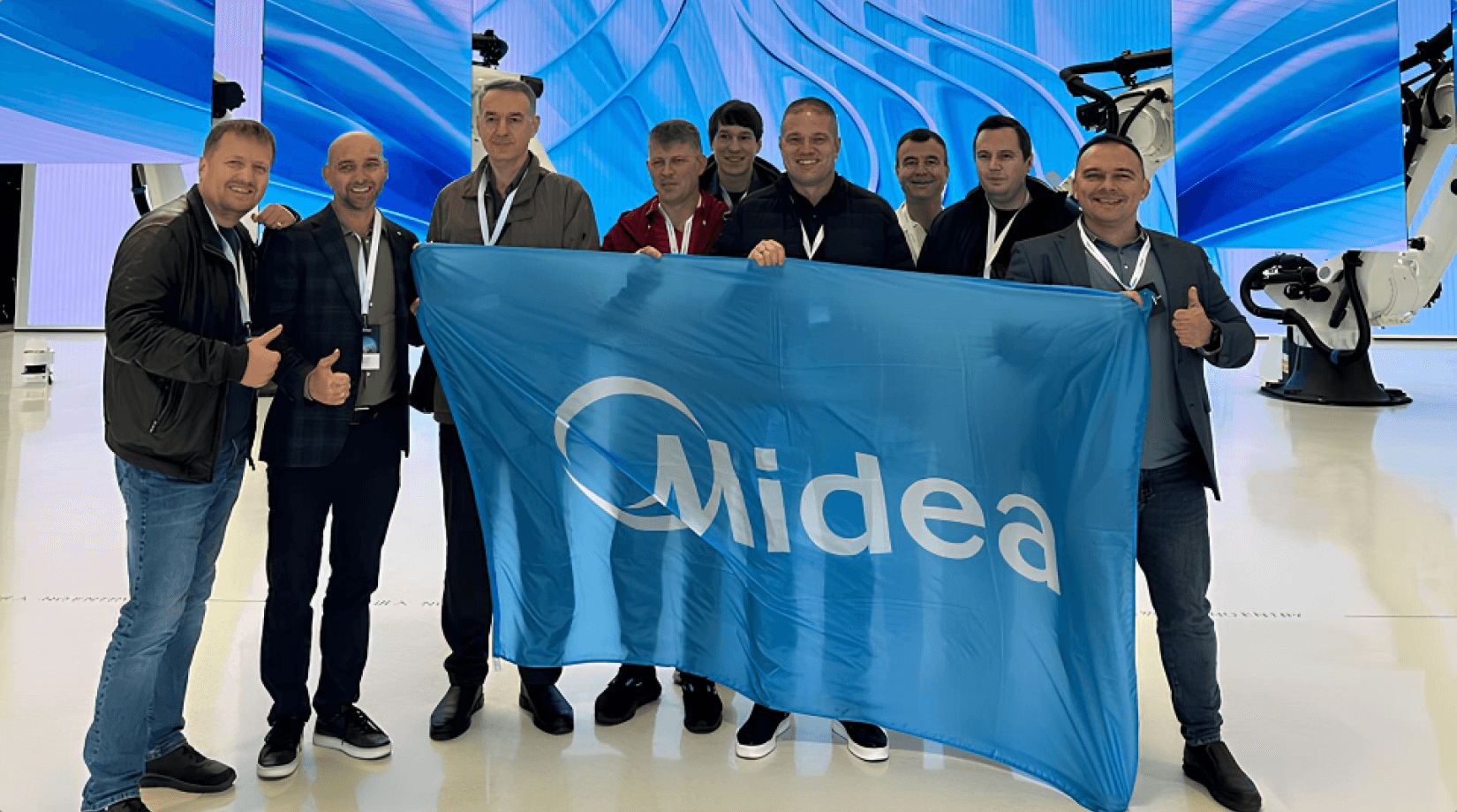 Дилеры «Даичи» на стратегической встрече Midea RAC VIP в Шанхае