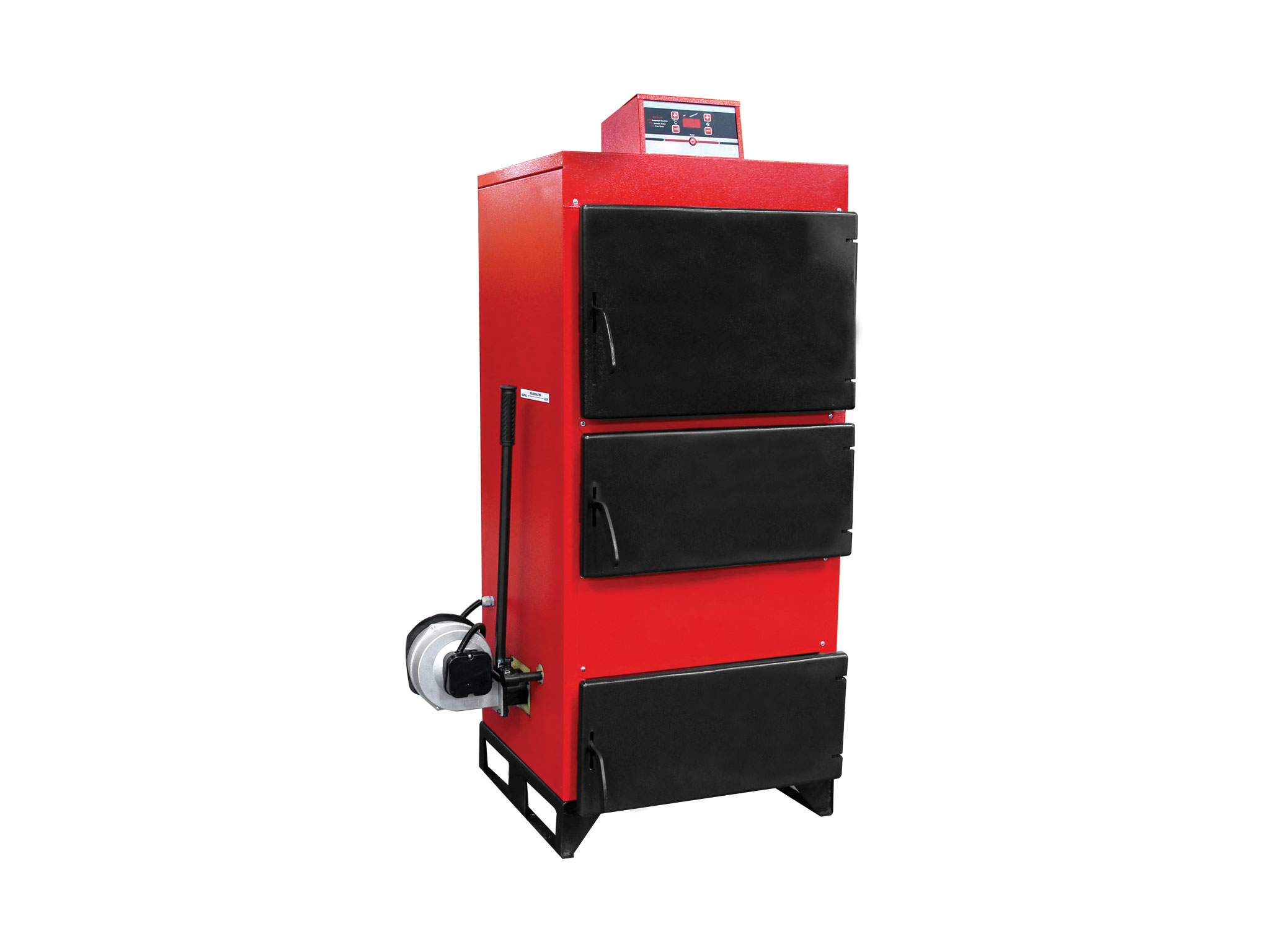 Стальной твердотопливный котел с ручной загрузкой топлива Kentatsu VLK SRK