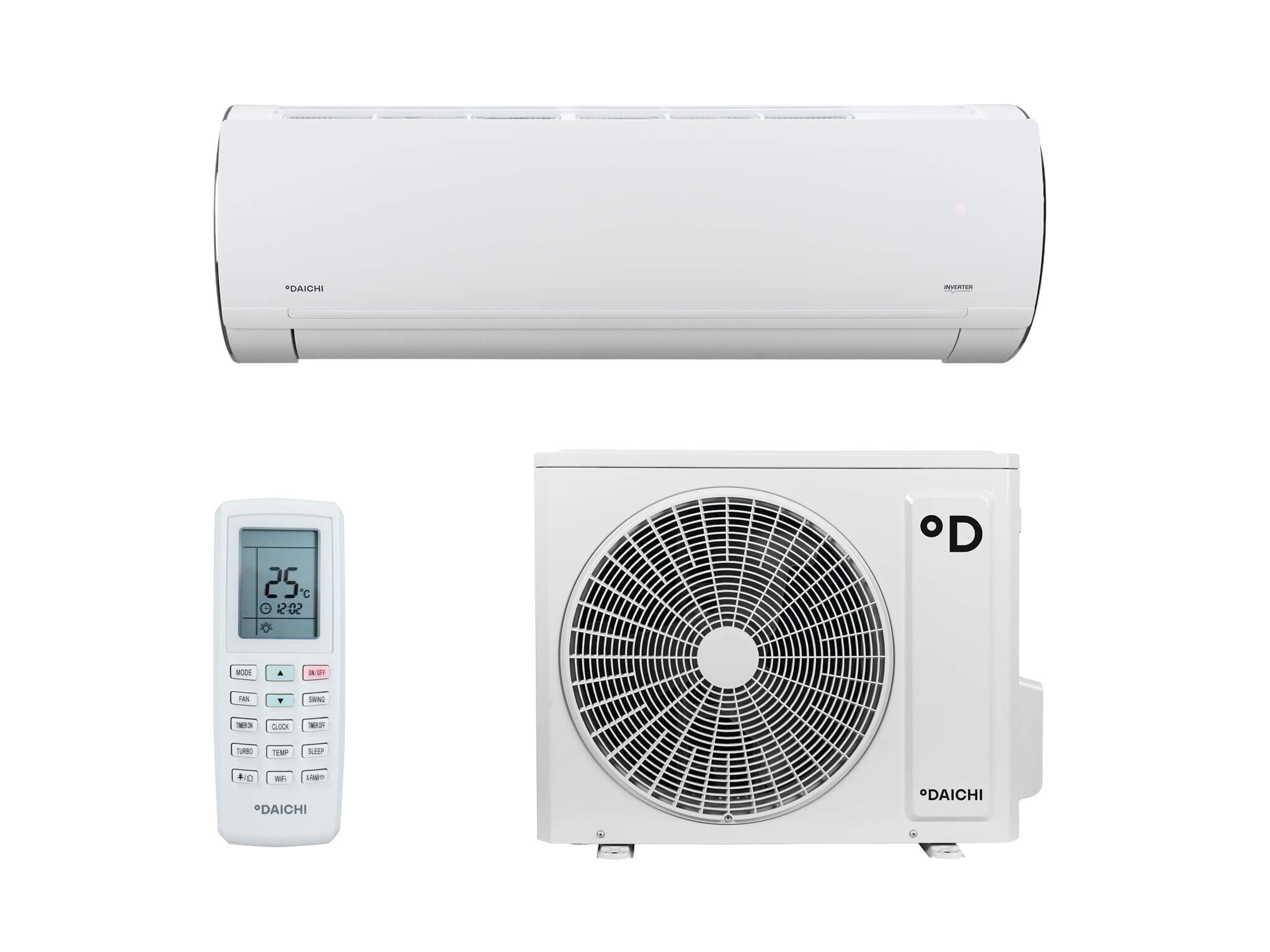 Бытовой кондиционер Daichi O2 Inverter