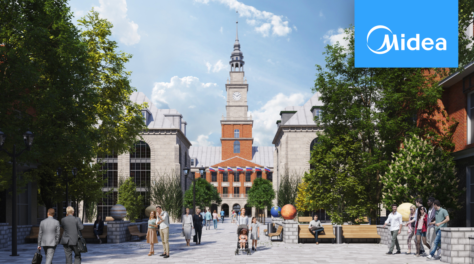 Кампус БФУ имени И. Канта в Калининграде: климатические решения Midea от компании «Даичи»